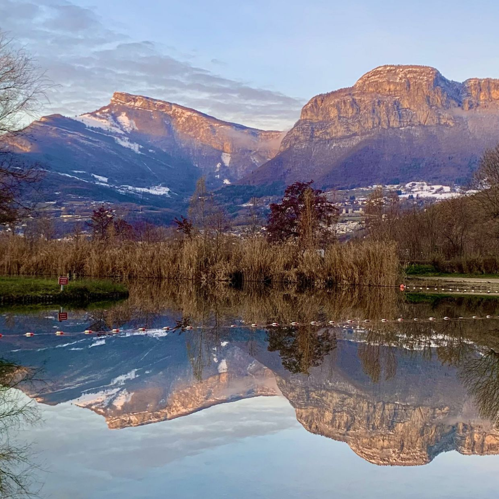 Entendre Jouvence au plus près de chez vous, Un paysage de Challes les Eaux