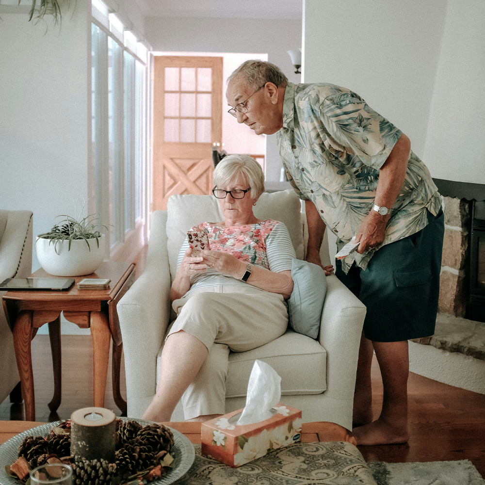 Personnes à la maison